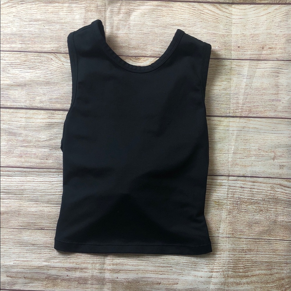 Spiritual Gangster Black Open Back Tank